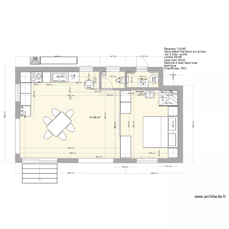 Plan les Vignes 02. Plan de 
