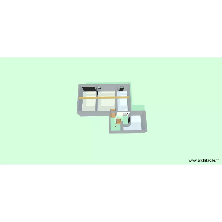 Ma maison. Plan de 4  et 48 m²