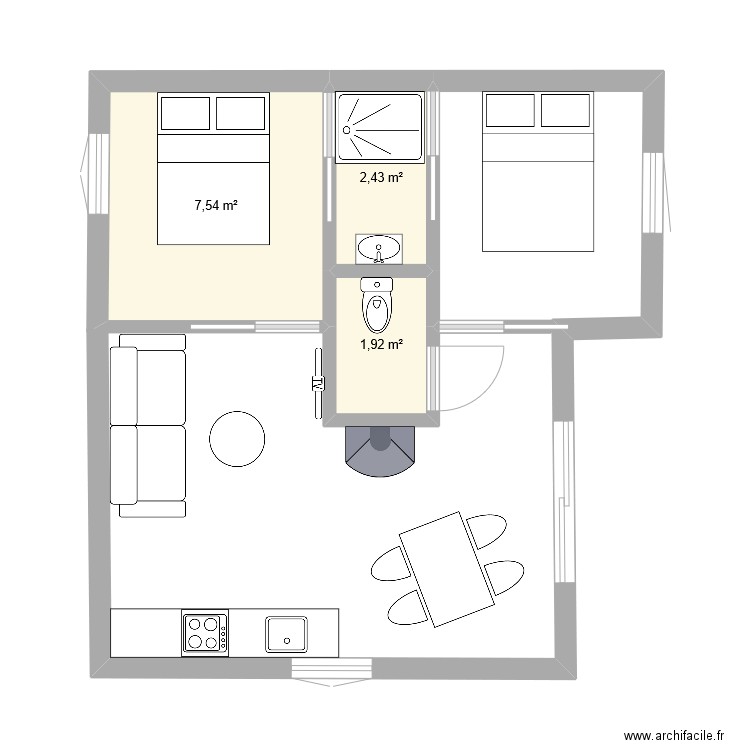 tanti hélène. Plan de 0 pièce et 0 m2