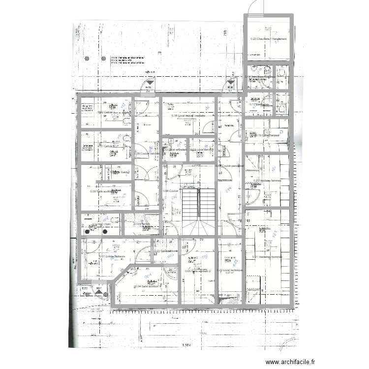 Baraque Rez. Plan de 0 pièce et 0 m2