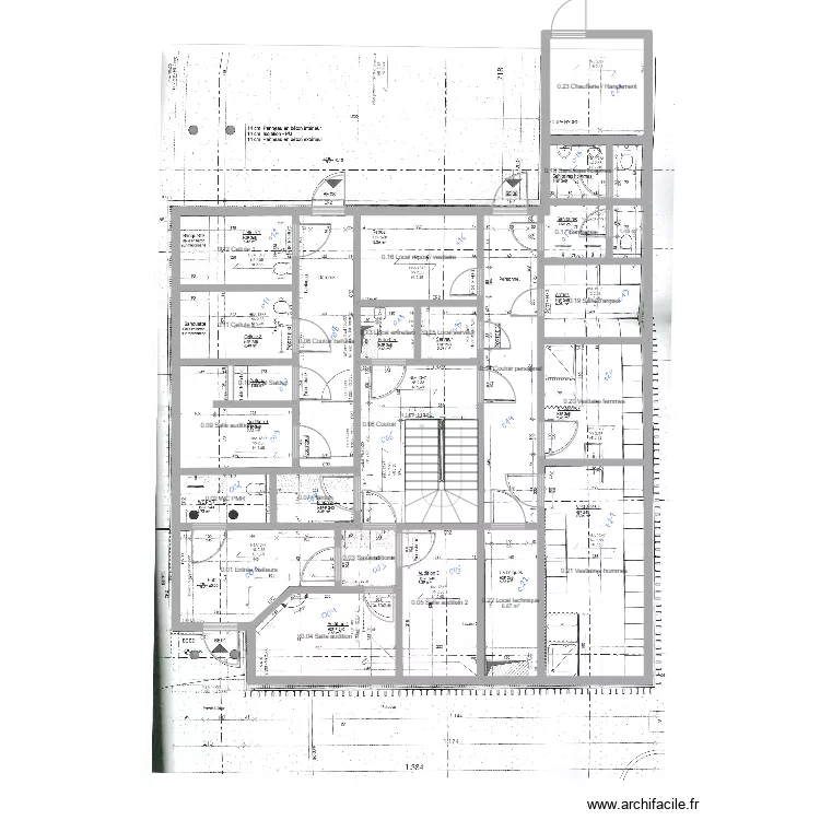 Baraque Rez. Plan de Baraque Rez. Plan de