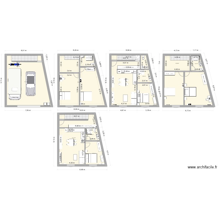 projet 15 bis. Plan de 0 pièce et 0 m2
