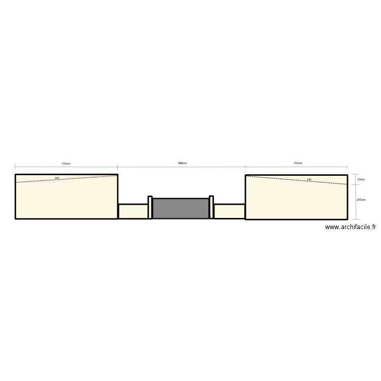 face avant entrée. Plan de 0 pièce et 0 m2