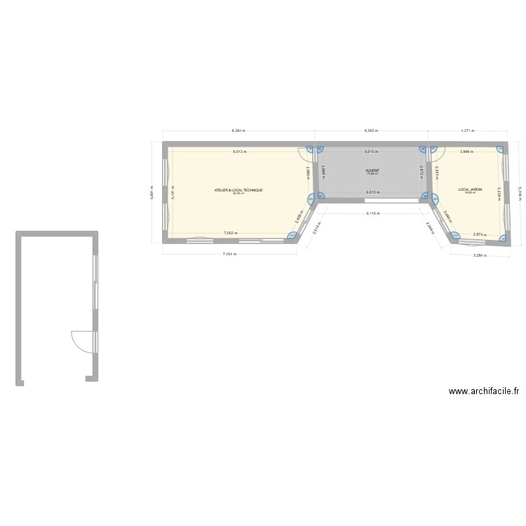 Extension Prin. Plan de 0 pièce et 0 m2