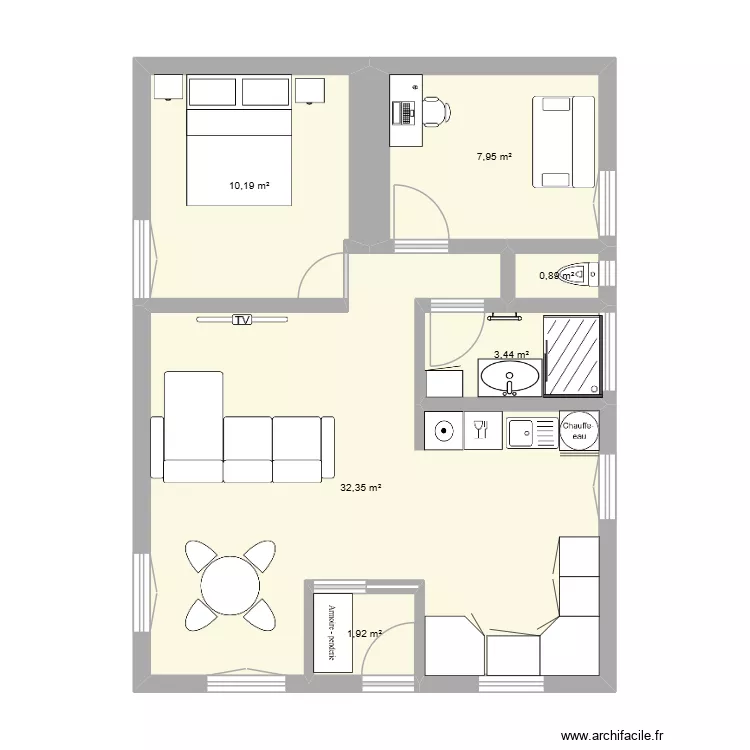 derniere maison Thomas final. Plan de 6 et 57 m² derniere maison Thomas final. Plan de 6 et 57 m²