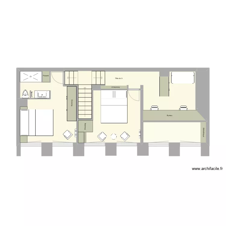 Annecy modif &Eacute;tage 3. Plan de 