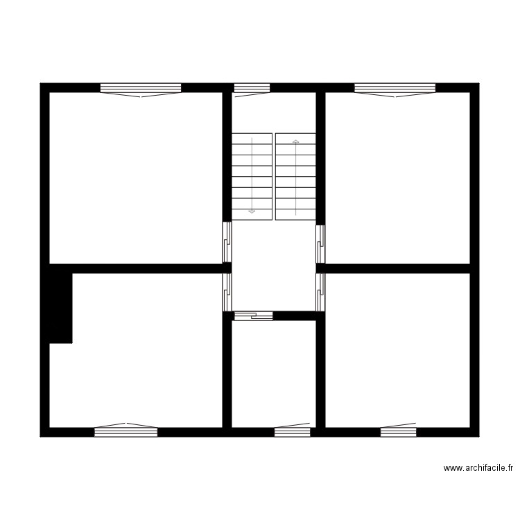 Ibarra-Gil. Plan de 13 pièces et 174 m2