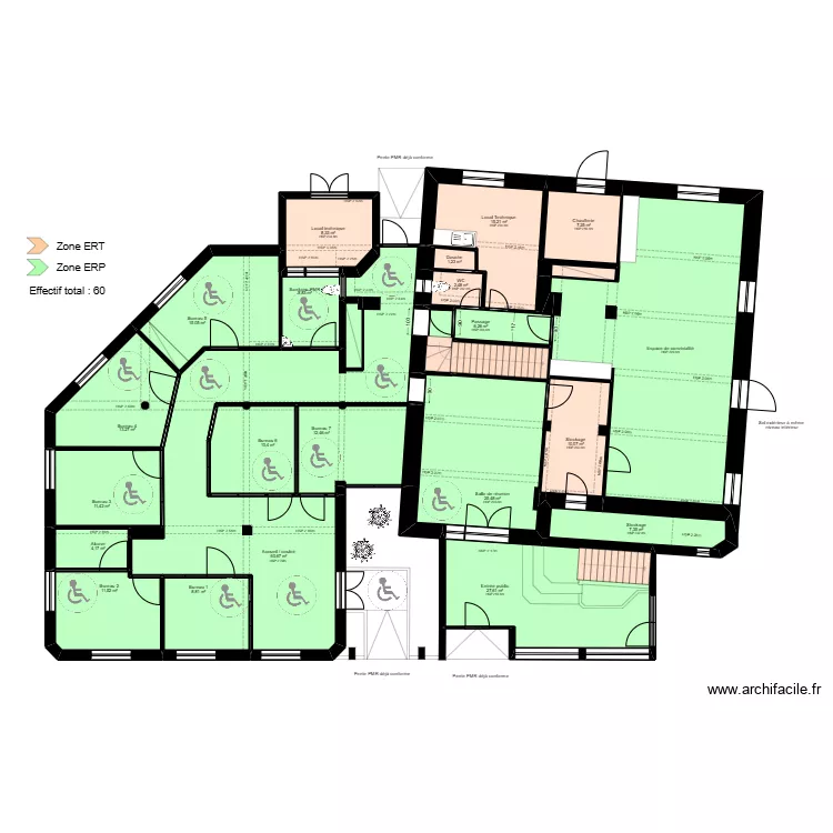 Tarbes 9 RDC - ERP. Plan de Tarbes 9 RDC - ERP. Plan de