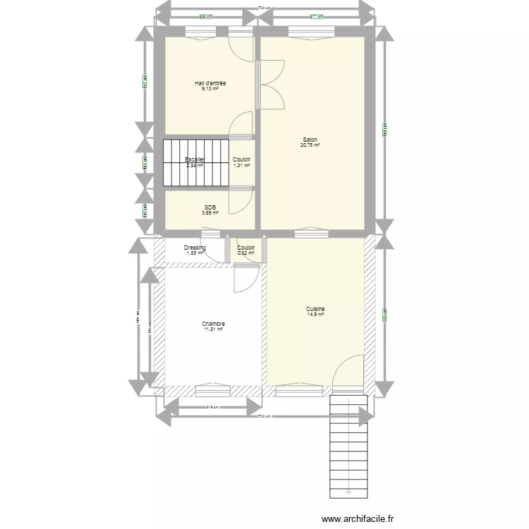 Rdc sur eleve 2025. Plan de 