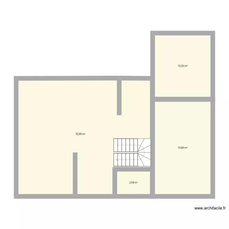 Planmaison &eacute;tage . Plan de 