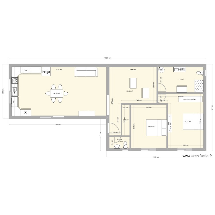 ST GILLES 3. Plan de 0 pièce et 0 m2