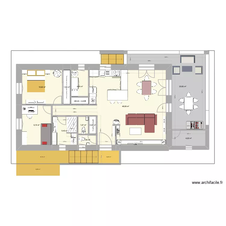 lot27janv26. Plan de 11  et 109 m²