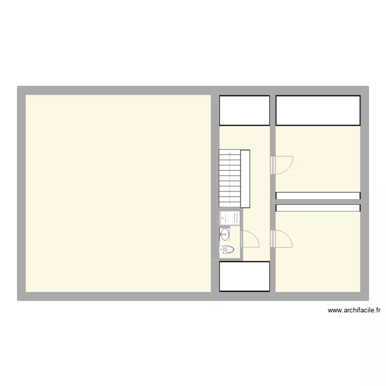 Lib 111 &eacute;tage 2. Plan de 