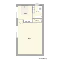 Plan 53m2 6x11,3