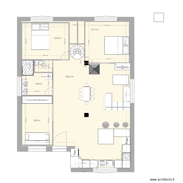 plan maison. Plan de 0 pièce et 0 m2