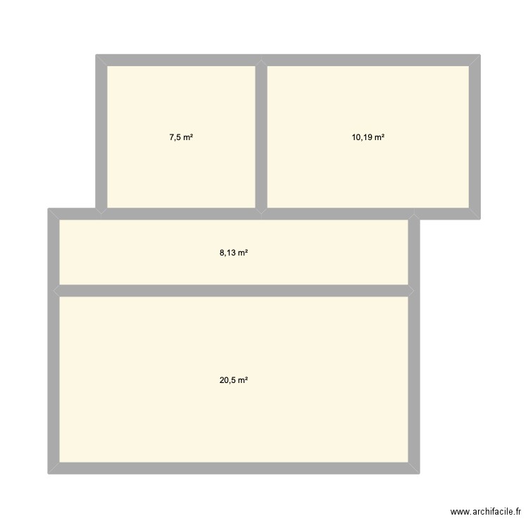 T3 TPVC. Plan de 0 pièce et 0 m2