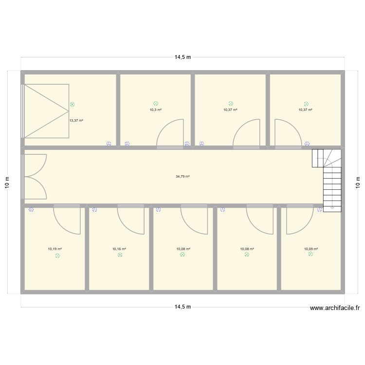 Projet Box Grange bis. Plan de 0 pièce et 0 m2