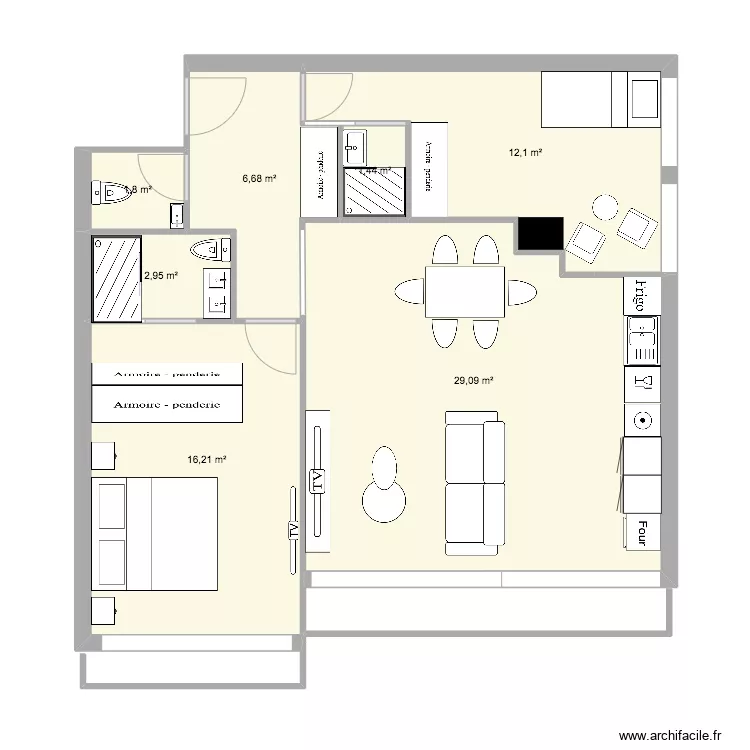 Bauchat V1. Plan de Bauchat V1. Plan de