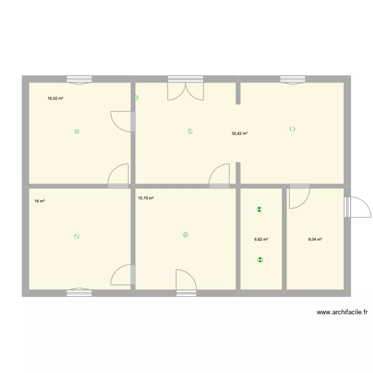 Chris bureau. Plan de 