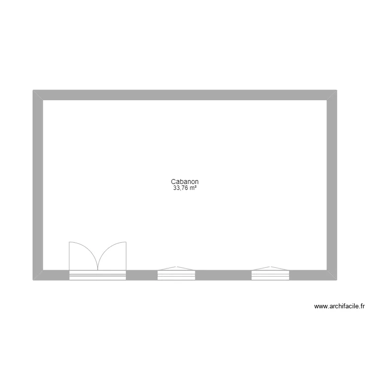 Cabanon Léa et Raph. Plan de Cabanon Léa et Raph. Plan de