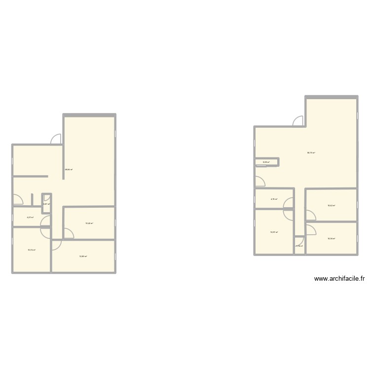 Maison original. Plan de 0 pièce et 0 m2