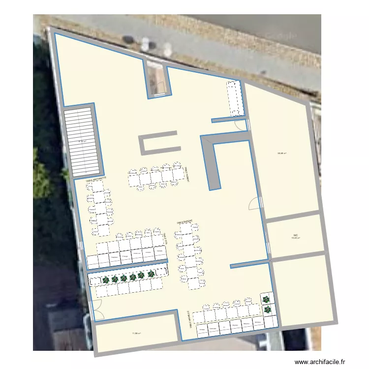 Plan sans Faiza et ALI 00. Plan de 