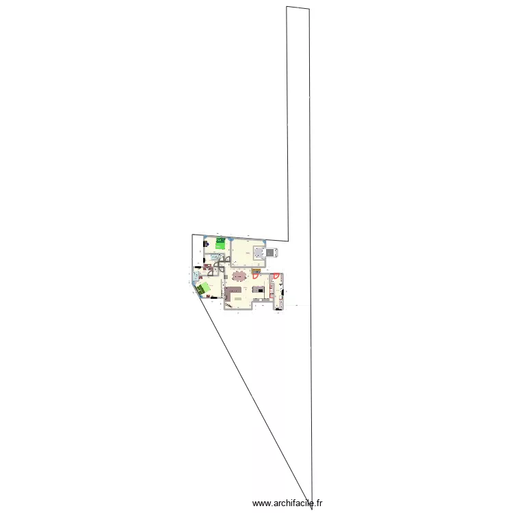 nveau permis v3 bis. Plan de 8  et 136 m²