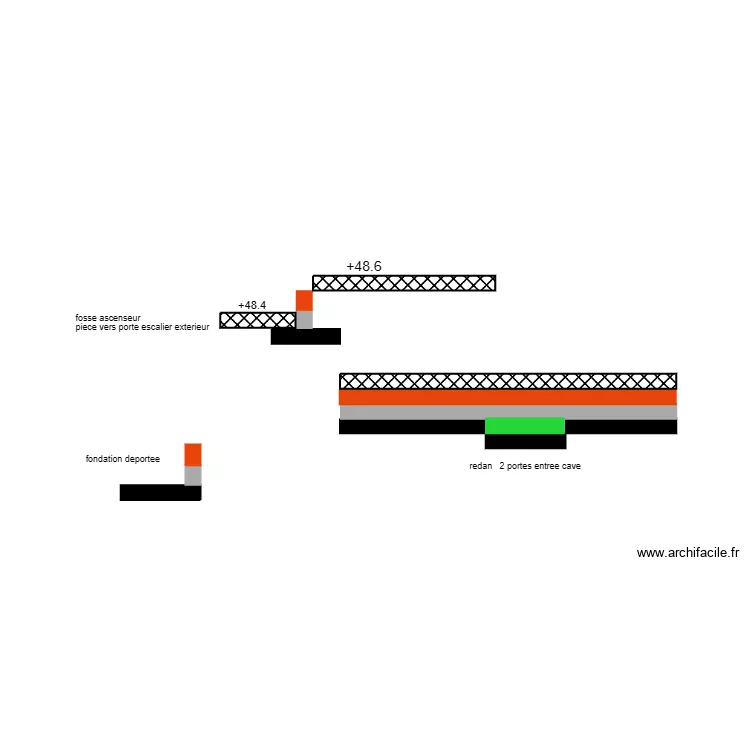 fondation mazurier. Plan de 