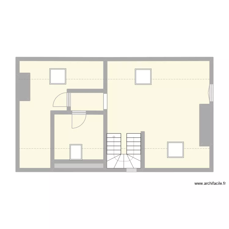 LETRESOR - ROUGEMONTIERS. Plan de 