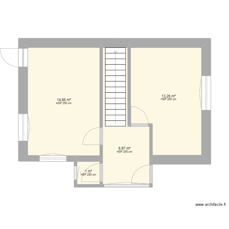 Maison F. Plan de 0 pièce et 0 m2