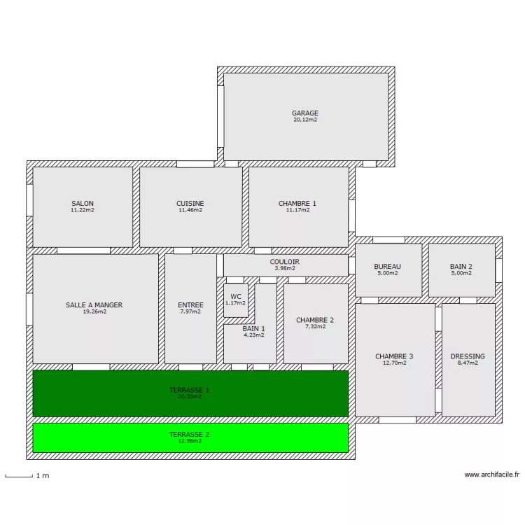 MAISON 10. Plan de 