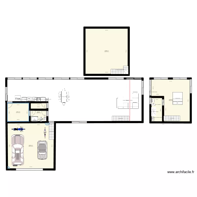 chalet loft . Plan de chalet loft . Plan de