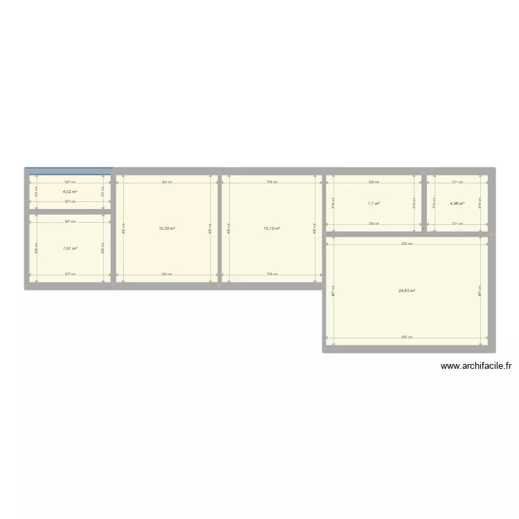 CHATEAU GARAUC R+2 (2). Plan de 