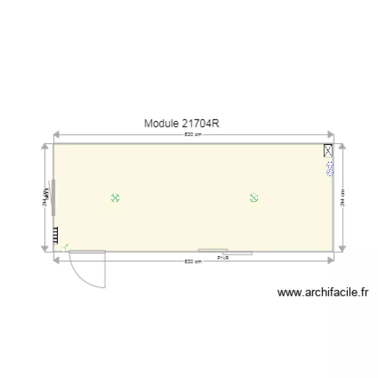 MODULE 21704R. Plan de 