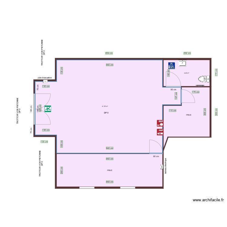 LE BANNETON GOURMAND AVANT TRAVAUX. Plan de 0 pièce et 0 m2