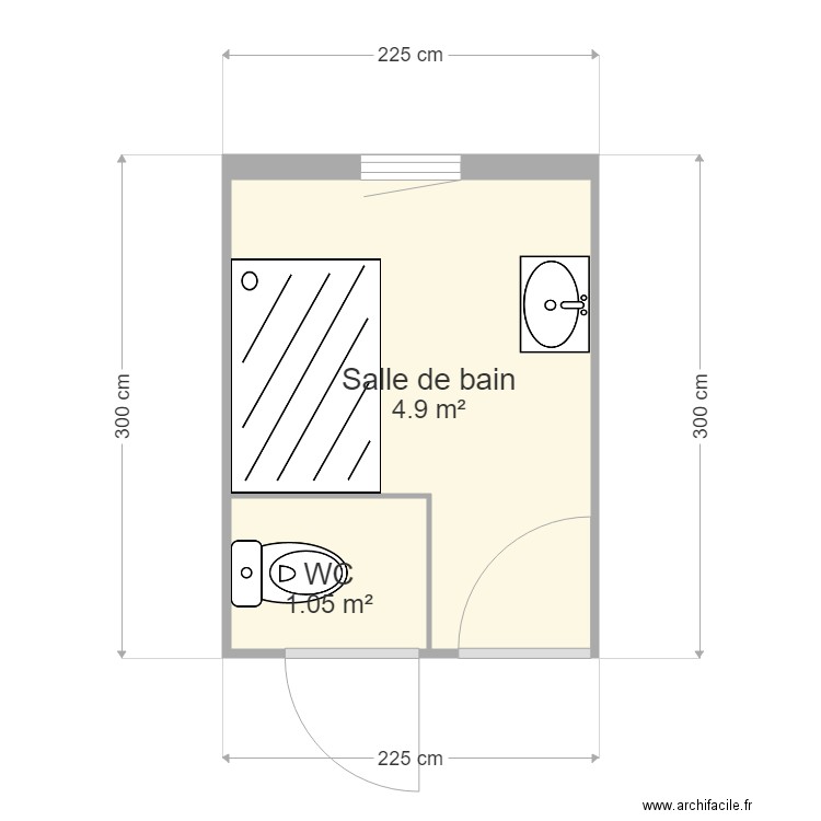 plan achouri. Plan de 0 pièce et 0 m2