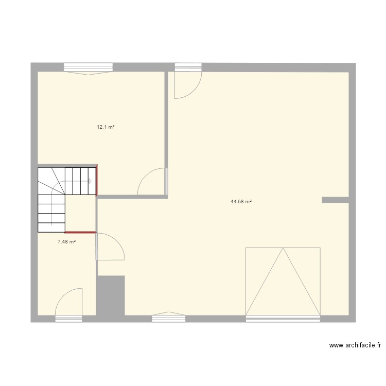Maison Simon Cecile RDC. Plan de 0 pièce et 0 m2