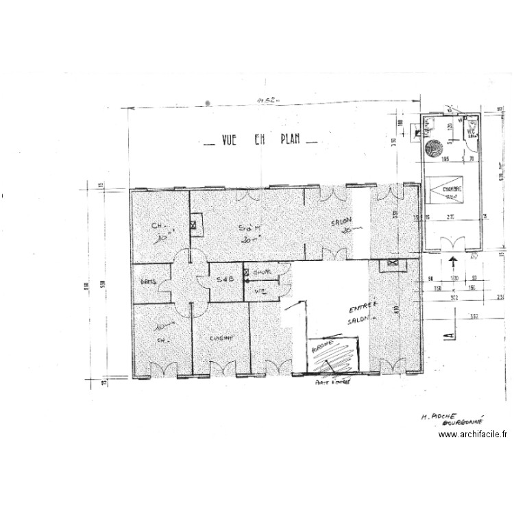 copie planreel. Plan de 0 pièce et 0 m2