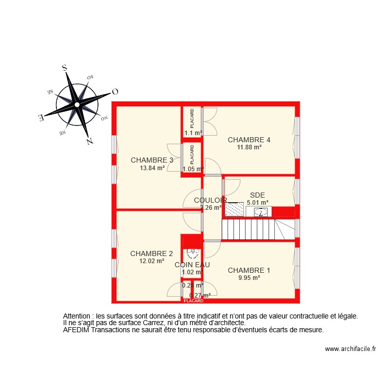 BI 4405 ETAGE. Plan de 0 pièce et 0 m2