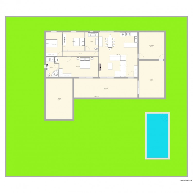 maison2bis. Plan de 0 pièce et 0 m2