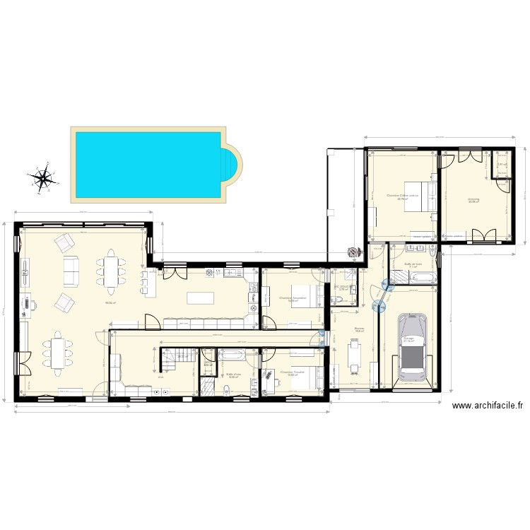 16 greleterie 2 eme projet v4. Plan de 0 pièce et 0 m2