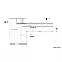 plan terrasse extension visintin 