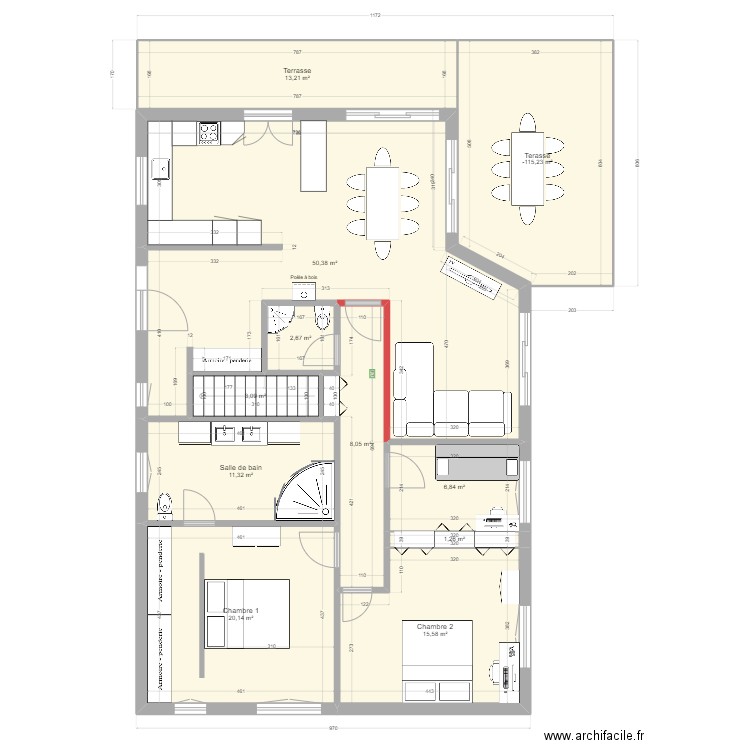 maison réchy old. Plan de 19 pièces et 272 m2