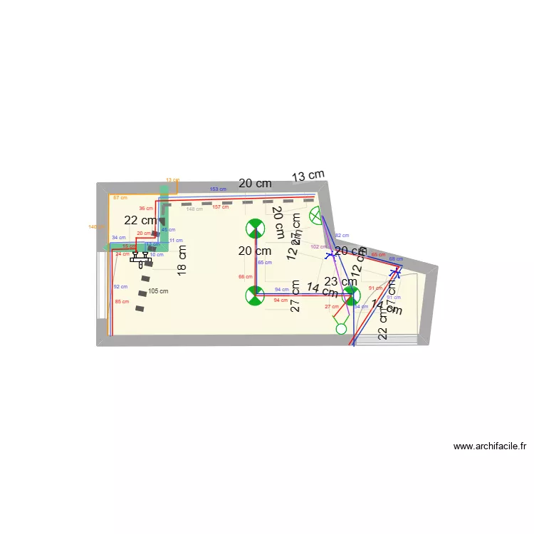 SDD 1er plomberie elec. Plan de 