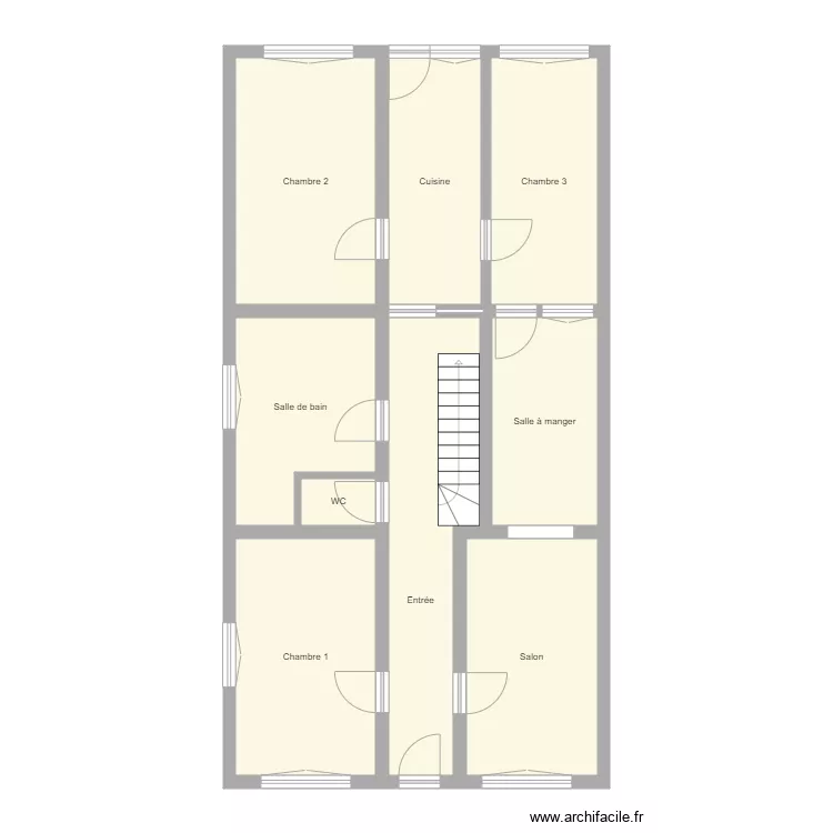 Croquis ENGEL. Plan de 