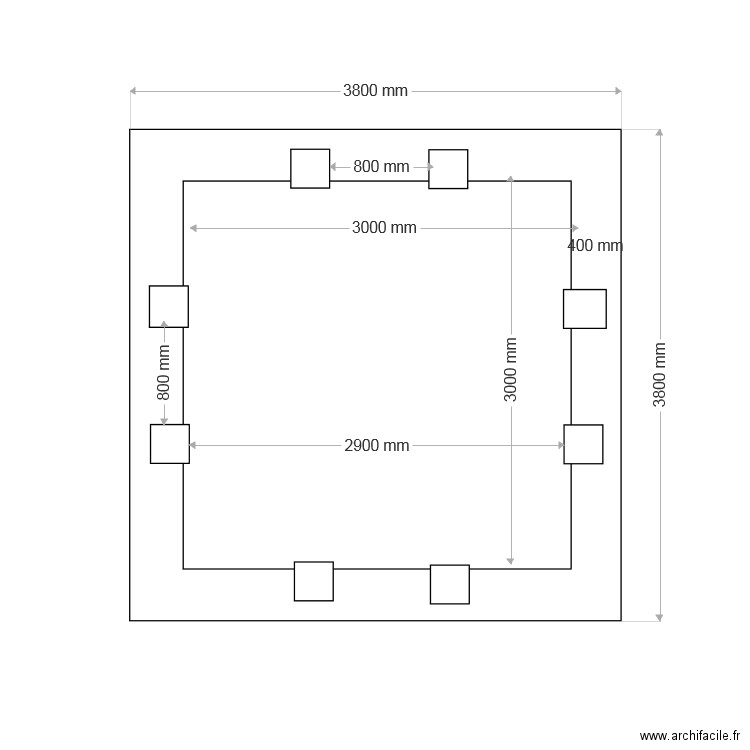 Boiziot. Plan de 0 pièce et 0 m2