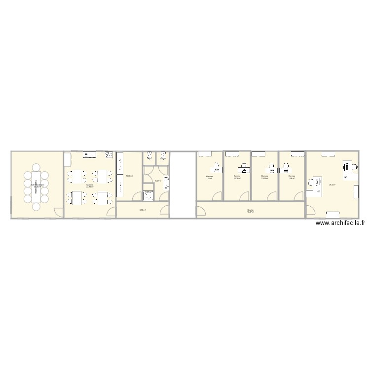 Base Vie Chantier. Plan de 0 pièce et 0 m2