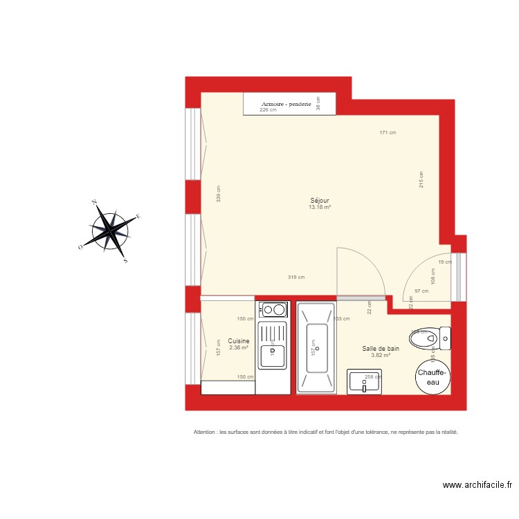 BI 3094. Plan de 0 pièce et 0 m2