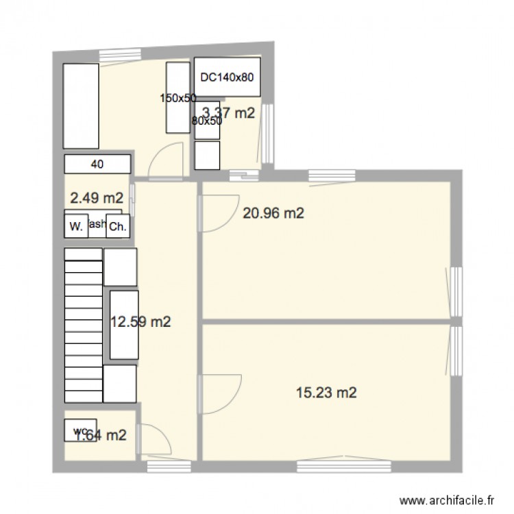 Walckiers 5 REZ1 DEF. Plan de 0 pièce et 0 m2