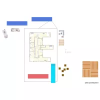 plan r&eacute;el1er &eacute;tage 